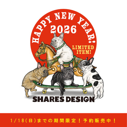 【期間限定！1/18まで予約】  2026NEW YEAR ITEM  BIG CREW SWEAT/ クルースウェット