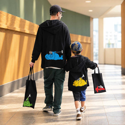 【期間限定！ 10/25 まで販売中】 〈COLOR-DOG〉 2PCS FLAT TOTE SET（送料無料）