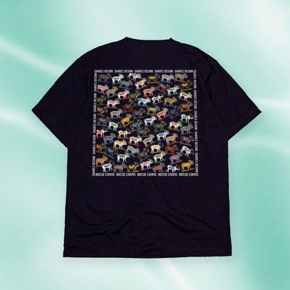【全4犬種】ALL OVER COOL DRY TEE / 総柄 - 接触冷感 Tシャツ