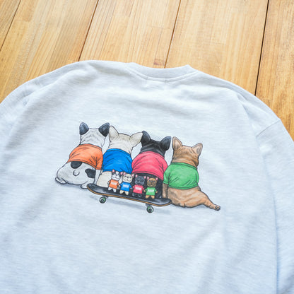 【期間限定！12月中旬お届け】4BUHI CAFE / クルーネックスウェット