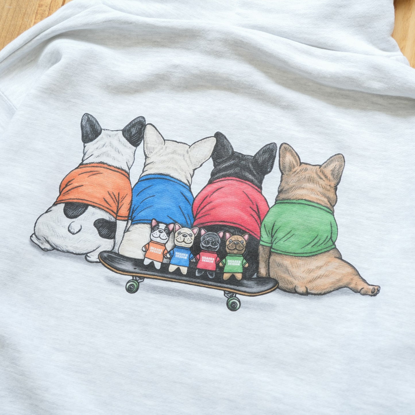 【期間限定！12月中旬お届け】4BUHI CAFE / スウェットパーカー