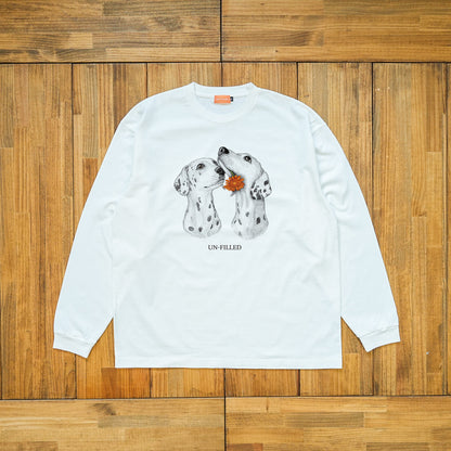 VINTAGE GERBERA DOG LONG SLEEVE T-SHIRT