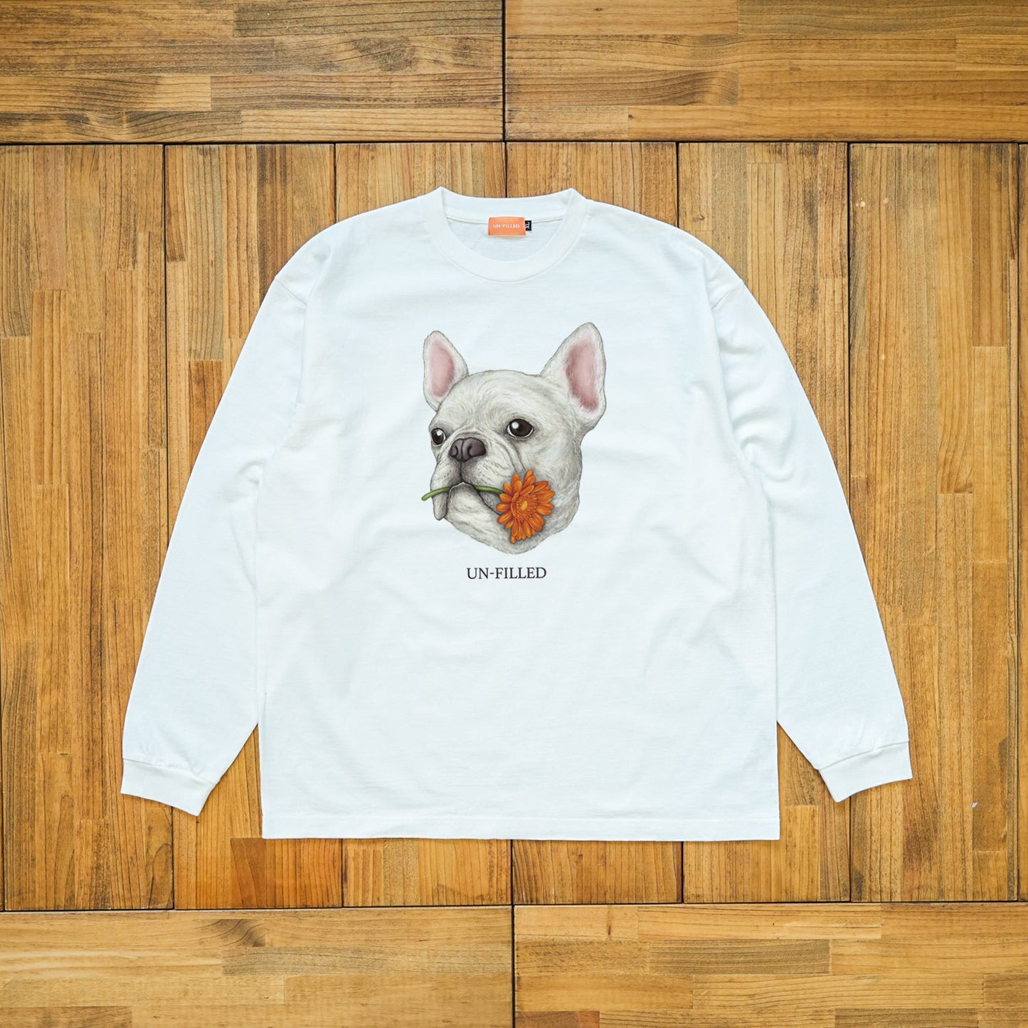 VINTAGE GERBERA DOG LONG SLEEVE T-SHIRT