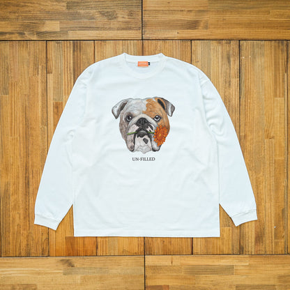 VINTAGE GERBERA DOG LONG SLEEVE T-SHIRT