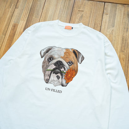 VINTAGE GERBERA DOG LONG SLEEVE T-SHIRT