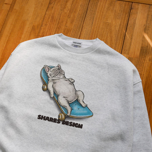 【1月中旬頃～お届け】NAP TIME BUHI   BIG CREW SWEAT / ビッグスウェット