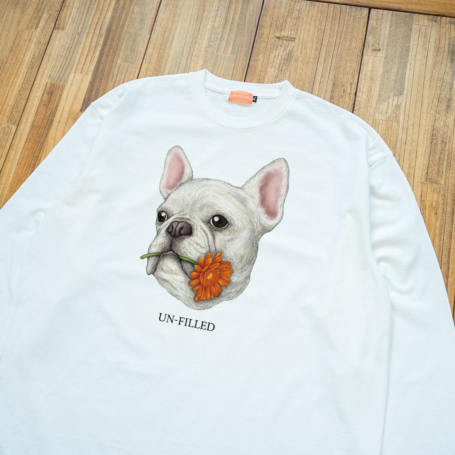 VINTAGE GERBERA DOG LONG SLEEVE T-SHIRT