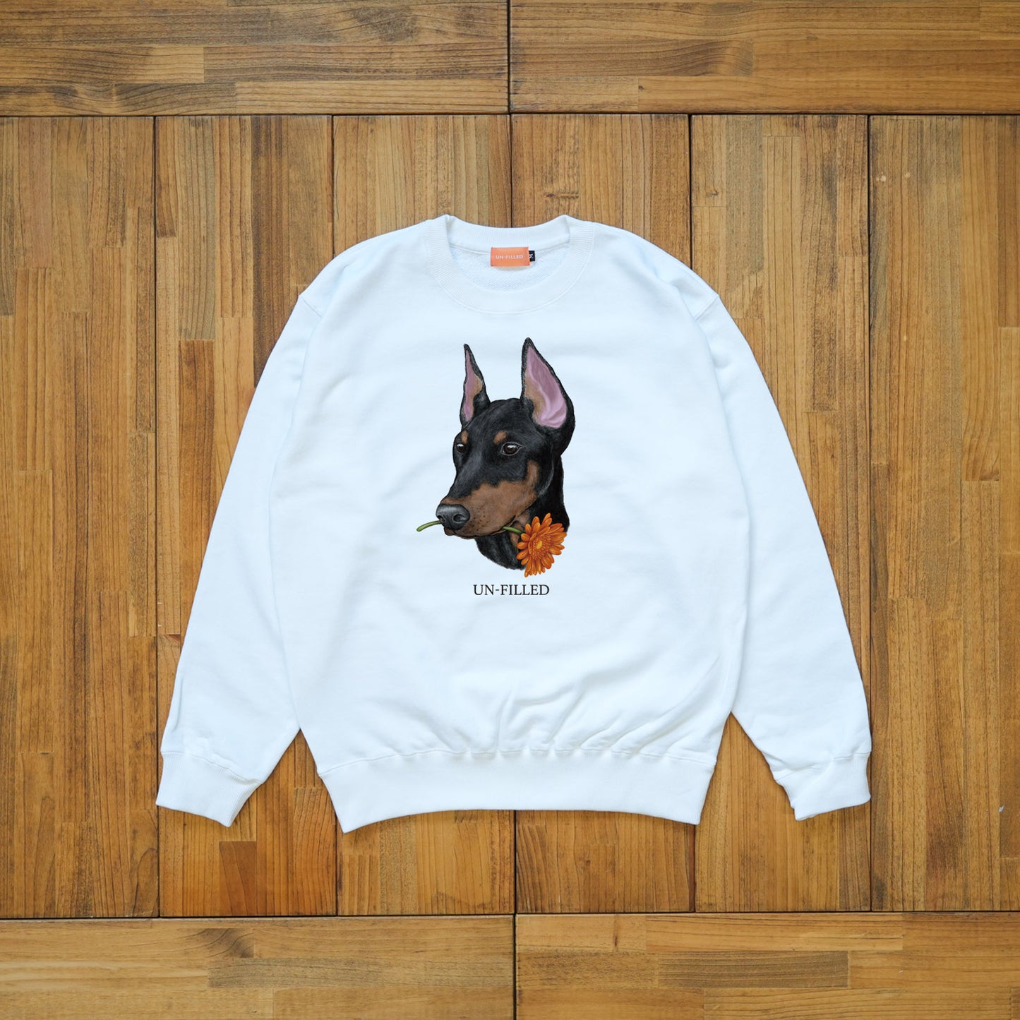 VINTAGE GERBERA DOG CN SWEAT