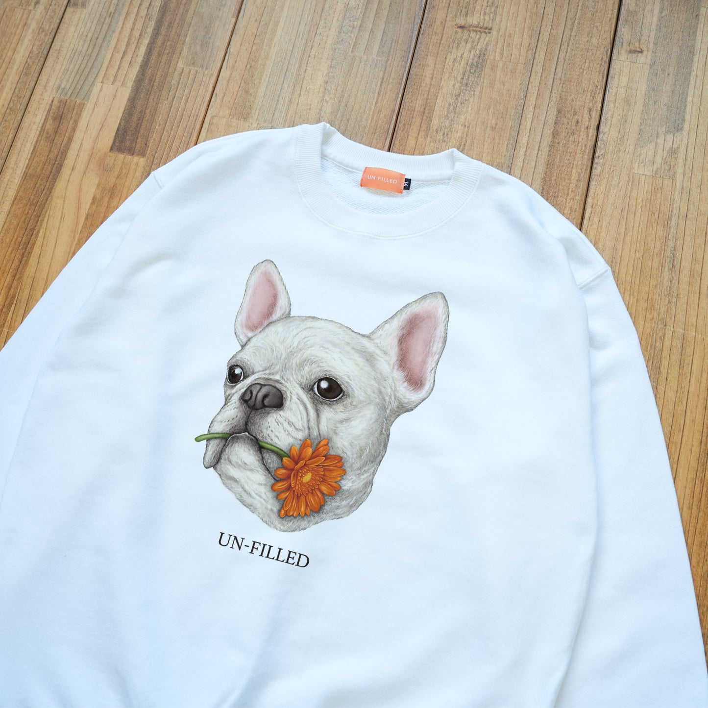 VINTAGE GERBERA DOG CN SWEAT