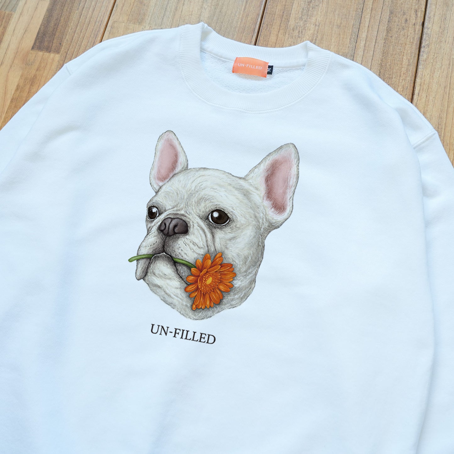VINTAGE GERBERA DOG CN SWEAT