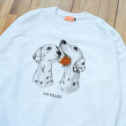 VINTAGE GERBERA DOG CN SWEAT