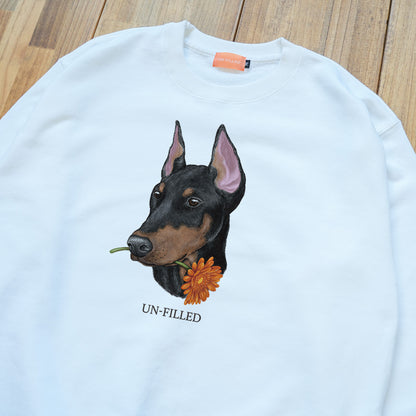 VINTAGE GERBERA DOG CN SWEAT