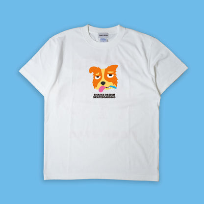 【期間限定！ 8/31 まで販売中】 SHARESDESIGN SKATEBOARDING Liberty dog city T-SHIRT / 半袖 T シャツ