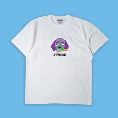 【期間限定！ 8/31 まで販売中】 SHARESDESIGN SKATEBOARDING Liberty dog city T-SHIRT / 半袖 T シャツ