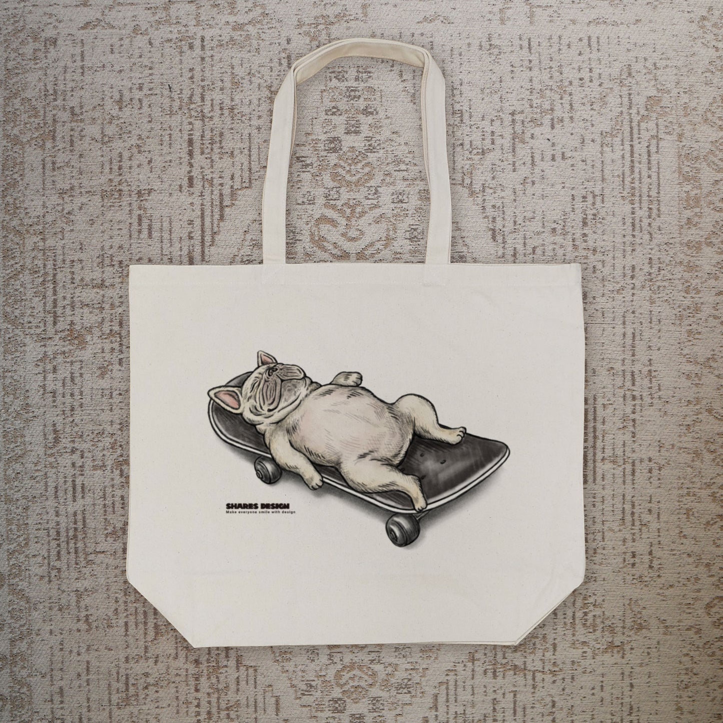 【受注生産！5/18まで予約】“MONOKURO NAP TIME” art by RUUU.  TOTE BAG/トートバッグ（送料無料）