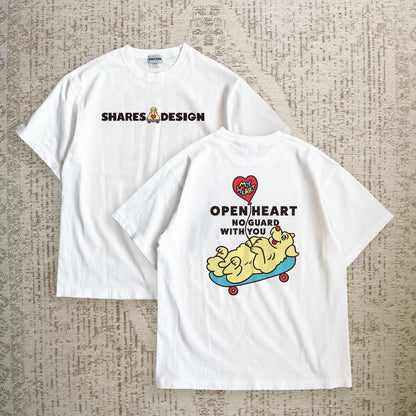 【期間限定！4/19まで販売中】 〈OPEN HEART♡〉T-SHIRTS/ 半袖Tシャツ