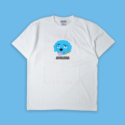 【期間限定！ 8/31 まで販売中】 SHARESDESIGN SKATEBOARDING Liberty dog city T-SHIRT / 半袖 T シャツ