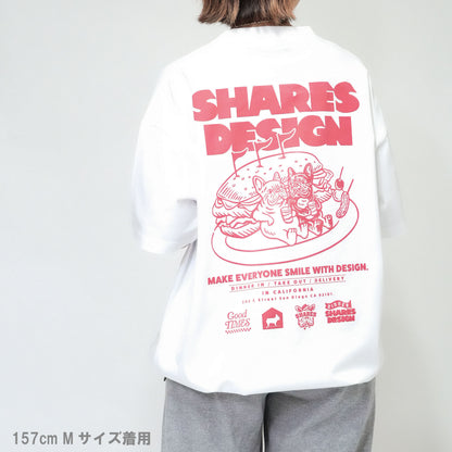 〈SHARES DINER〉DINER /ドローコードTシャツ
