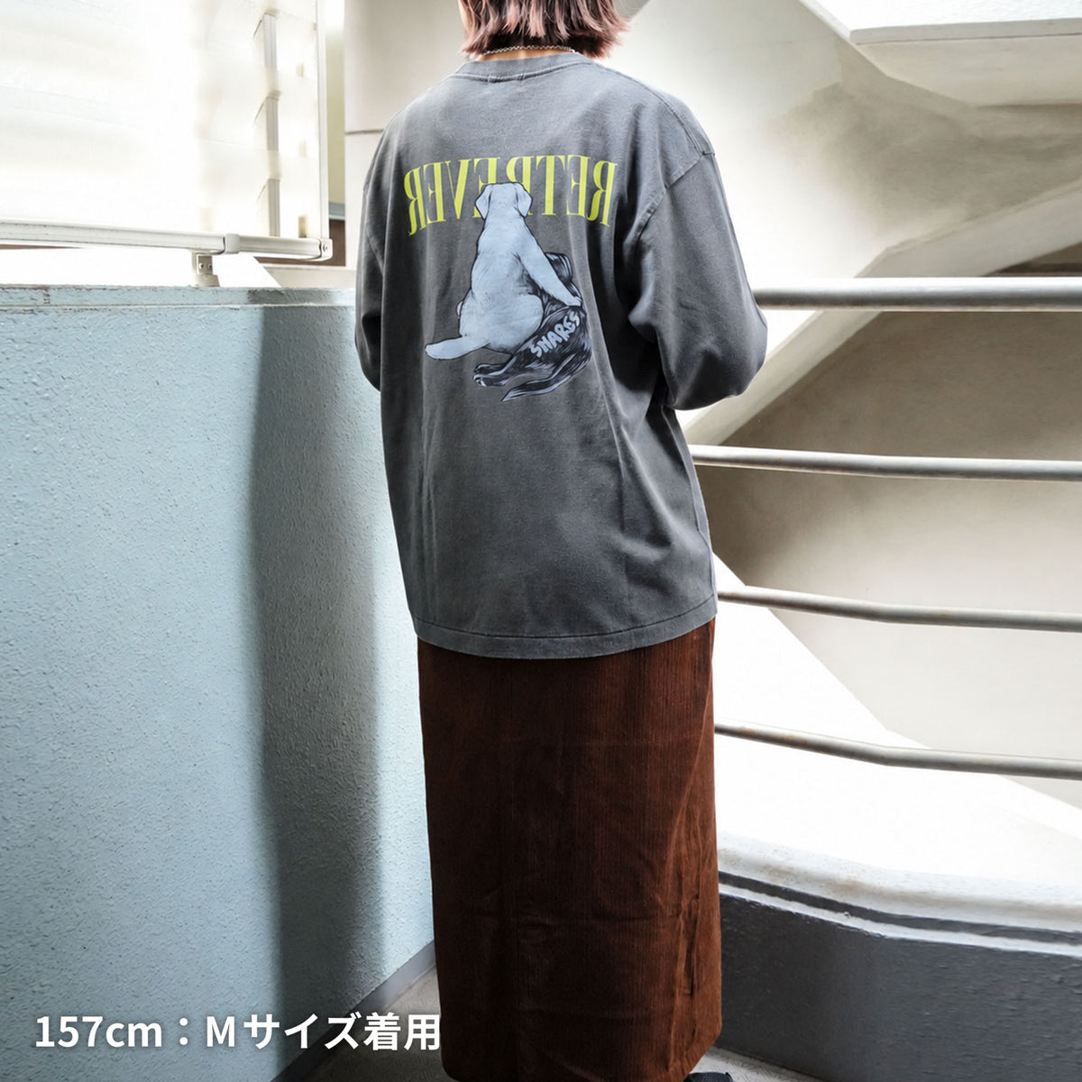 80s VINTAGE DOG  / 長袖Tシャツ【数量限定キーホルダー付き】