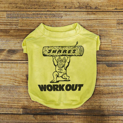 【受注生産！6/13まで予約】POWER IS POWER - DOG TEE / 犬用Ｔシャツ
