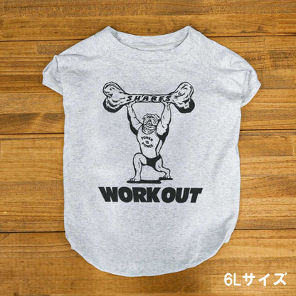 【受注生産！6/13まで予約】POWER IS POWER - DOG TEE / 犬用Ｔシャツ