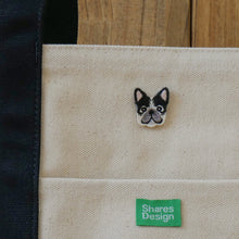 画像をギャラリービューアに読み込む, FB FACE 1P EMB 1DAY BIG TOTE BAG【バイカラー】
