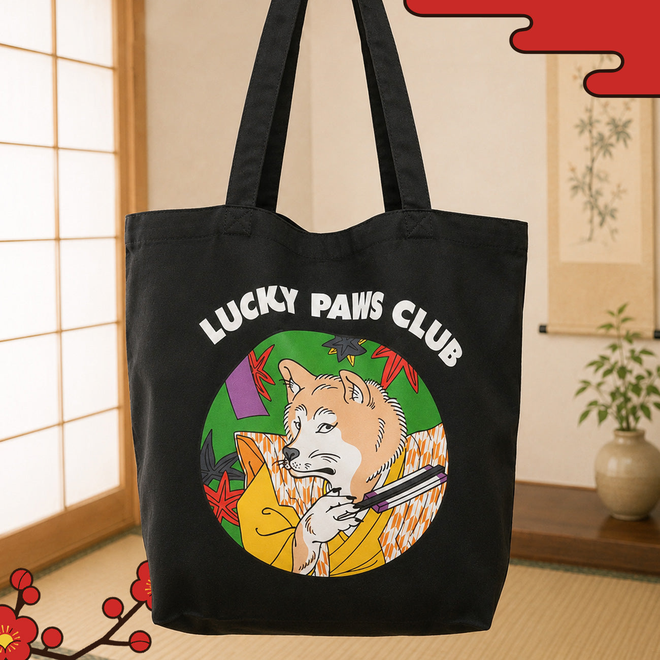 【6/22まで期間限定！】LUCKY PAWS - TOTE / トートバッグ