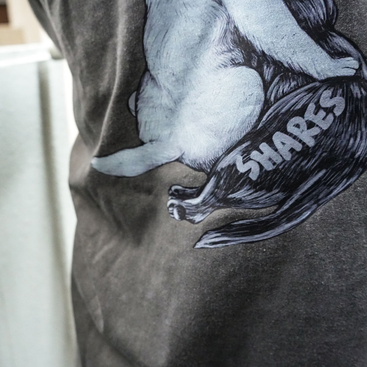 80s VINTAGE DOG  / 長袖Tシャツ【数量限定キーホルダー付き】