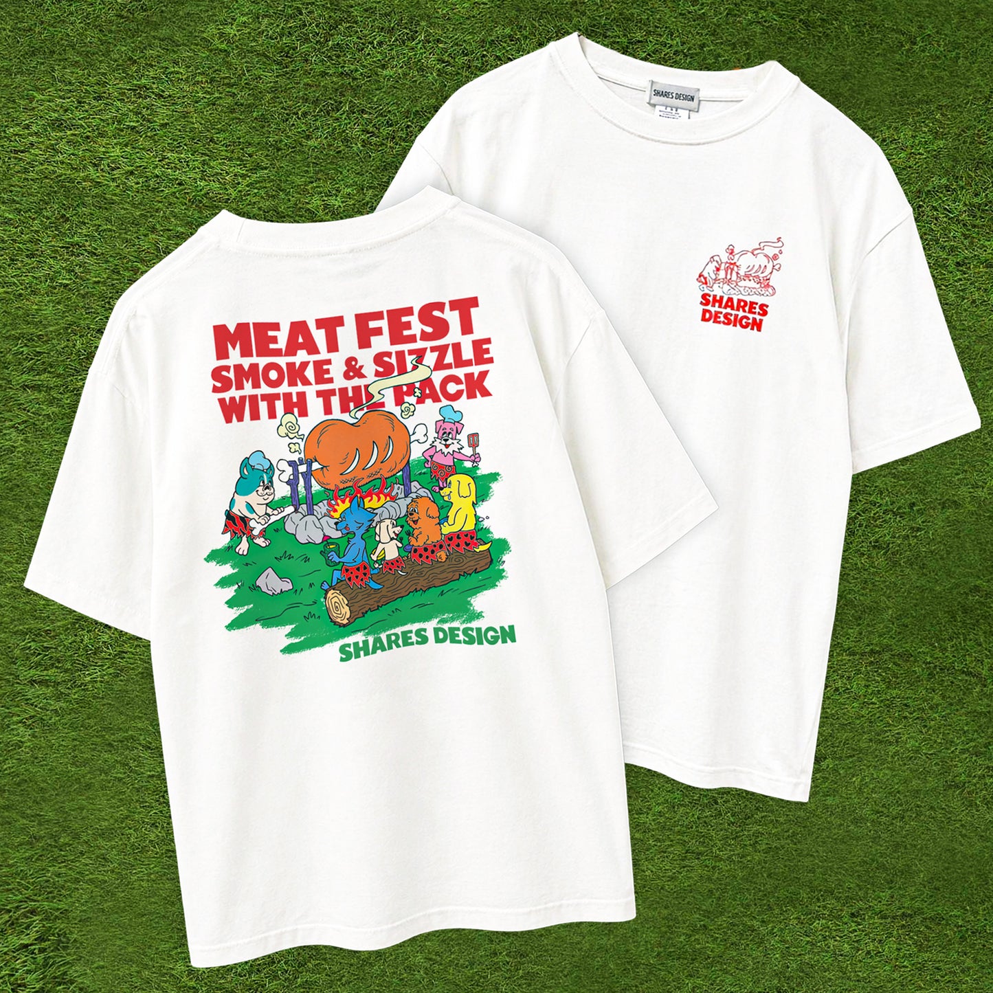 【6/22まで期間限定！】MEAT FEST T-SHIRTS / 半袖Ｔシャツ