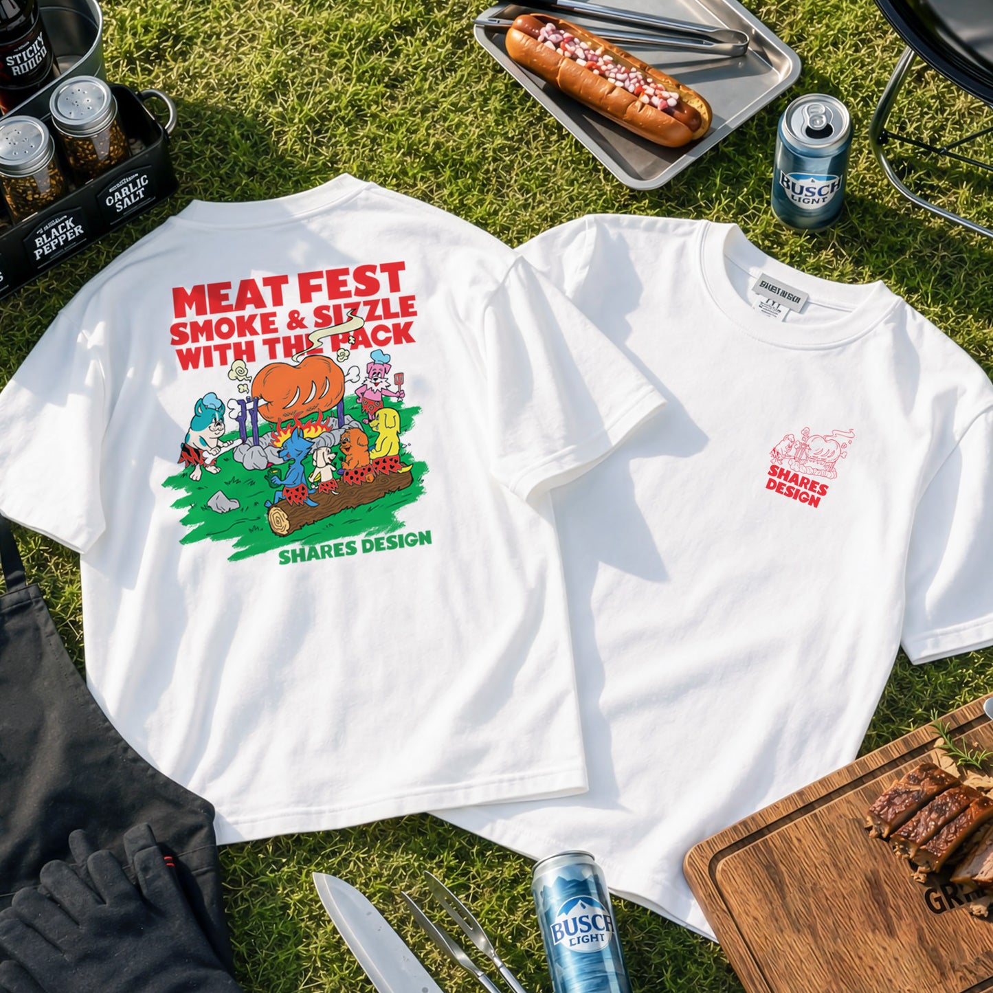 【6/22まで期間限定！】MEAT FEST T-SHIRTS / 半袖Ｔシャツ