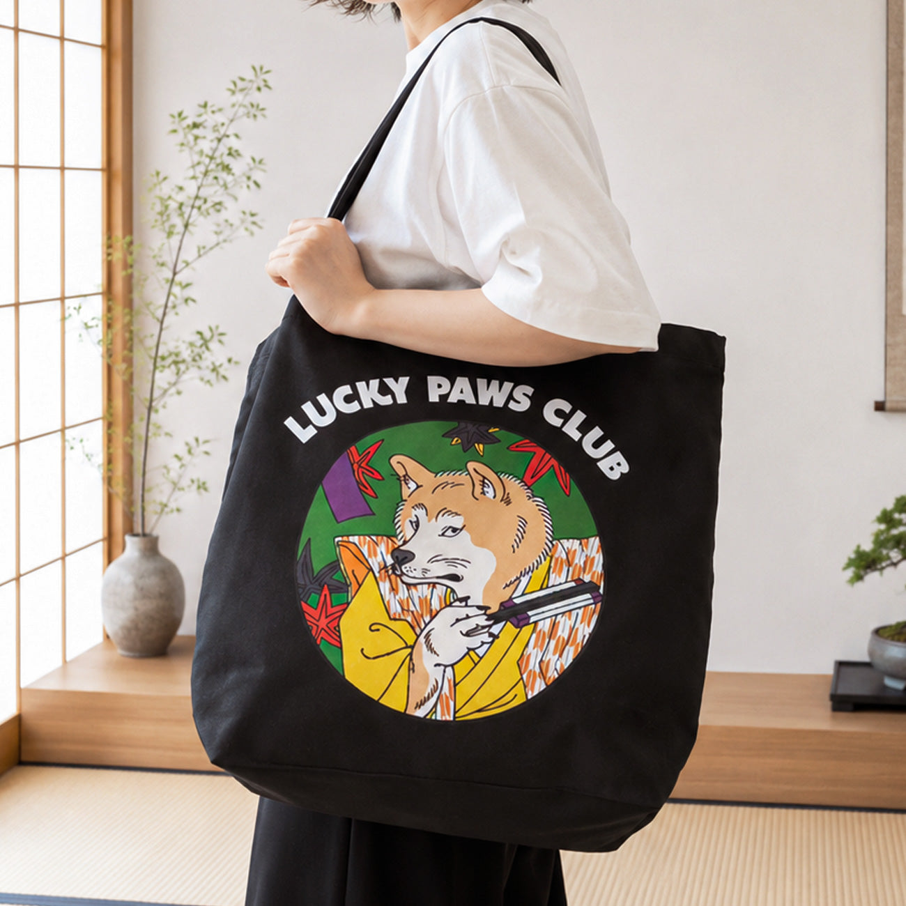 【6/22まで期間限定！】LUCKY PAWS - TOTE / トートバッグ