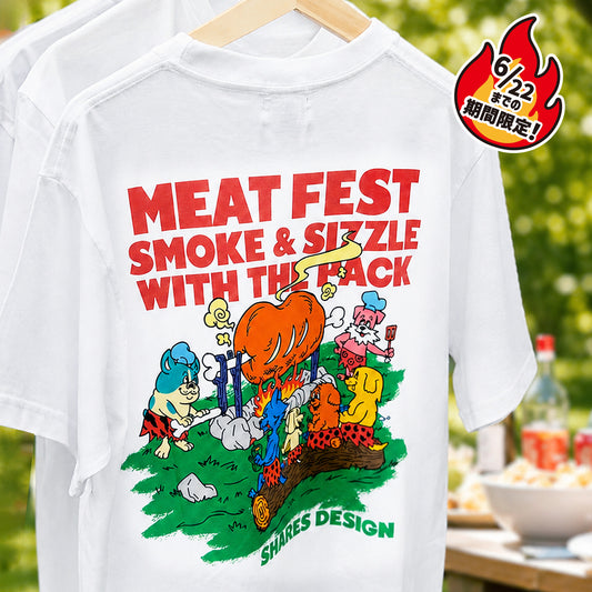 【6/22まで期間限定！】MEAT FEST T-SHIRTS / 半袖Ｔシャツ