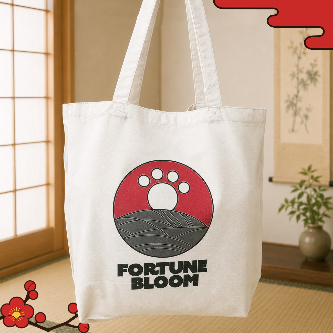 【6/22まで期間限定！】LUCKY PAWS - TOTE / トートバッグ