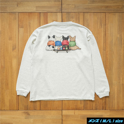 【期間限定！12月中旬お届け】4BUHI CAFE /裾ドローコード付きスウェット