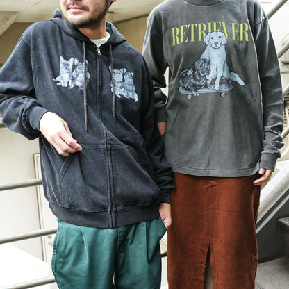80s VINTAGE DOG  / 長袖Tシャツ【数量限定キーホルダー付き】