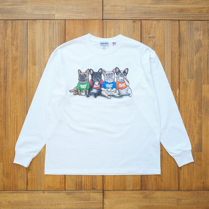 【期間限定販売！12月中旬お届け】4BUHI CAFE /長袖Tシャツ