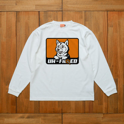 GERBERA DOG BOX LOGO LONGSLEEVE T-SHIRT