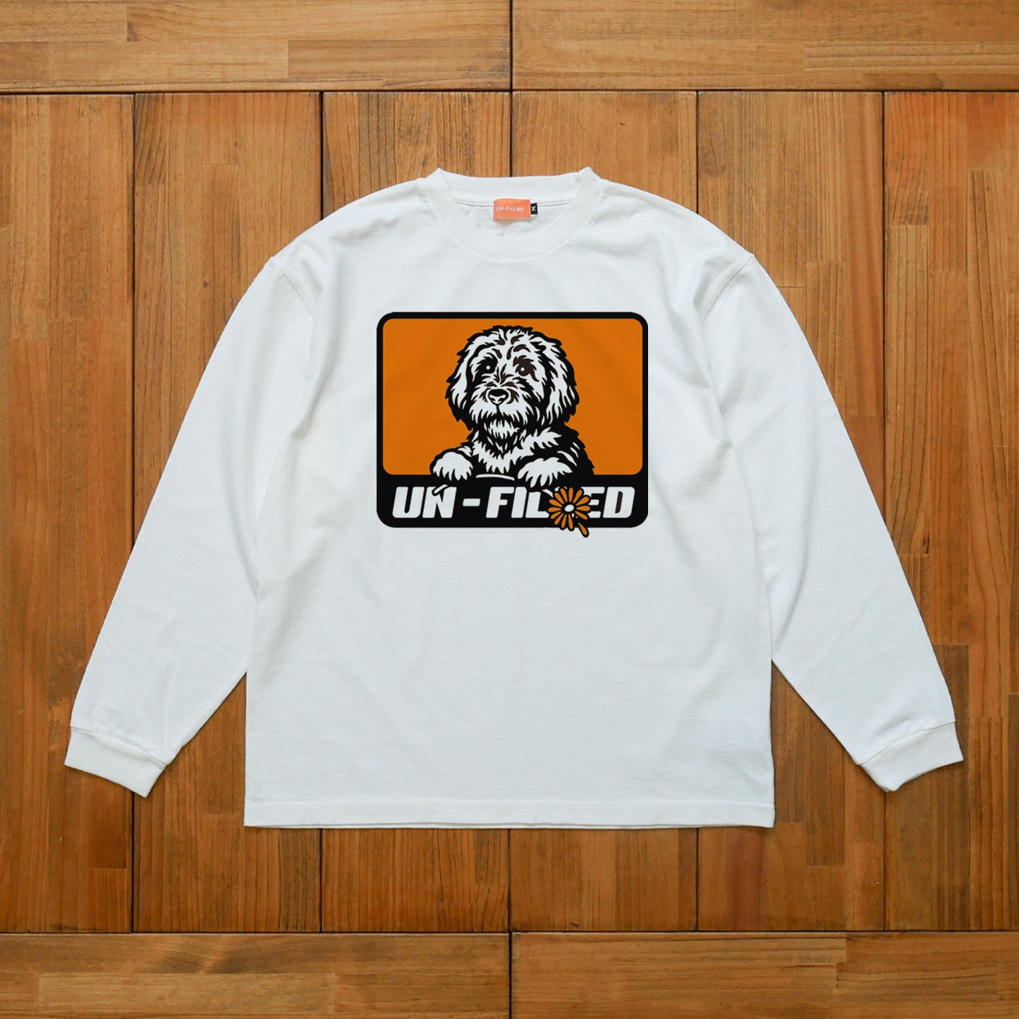 GERBERA DOG BOX LOGO LONGSLEEVE T-SHIRT