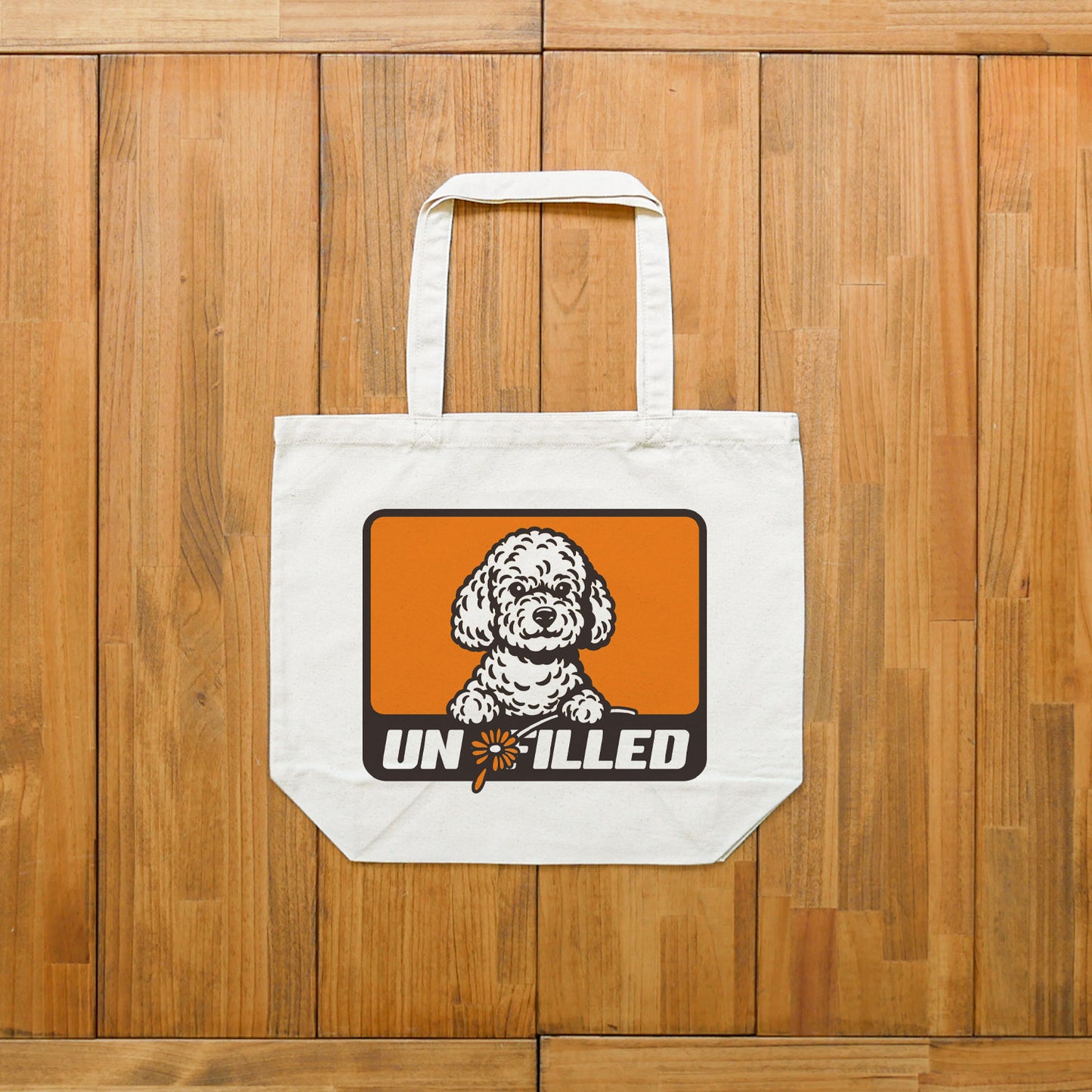 GERBERA DOG BOX LOGO TOTE BAG