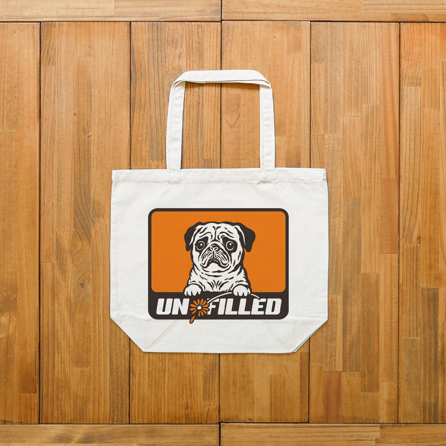 GERBERA DOG BOX LOGO TOTE BAG