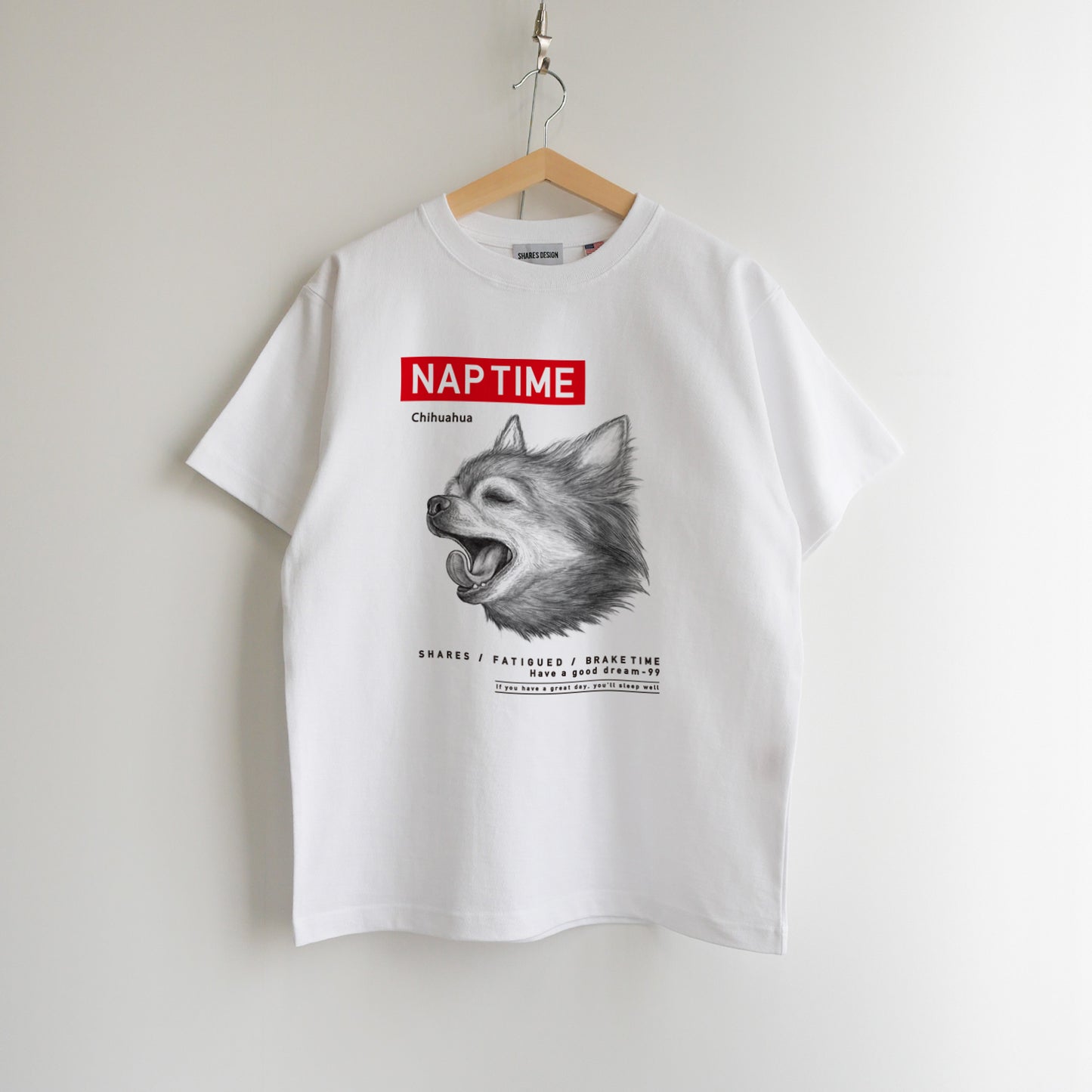 NAP TIME Chihuahua TEE／Tシャツ