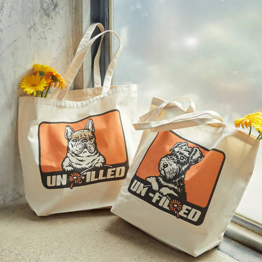 GERBERA DOG BOX LOGO TOTE BAG