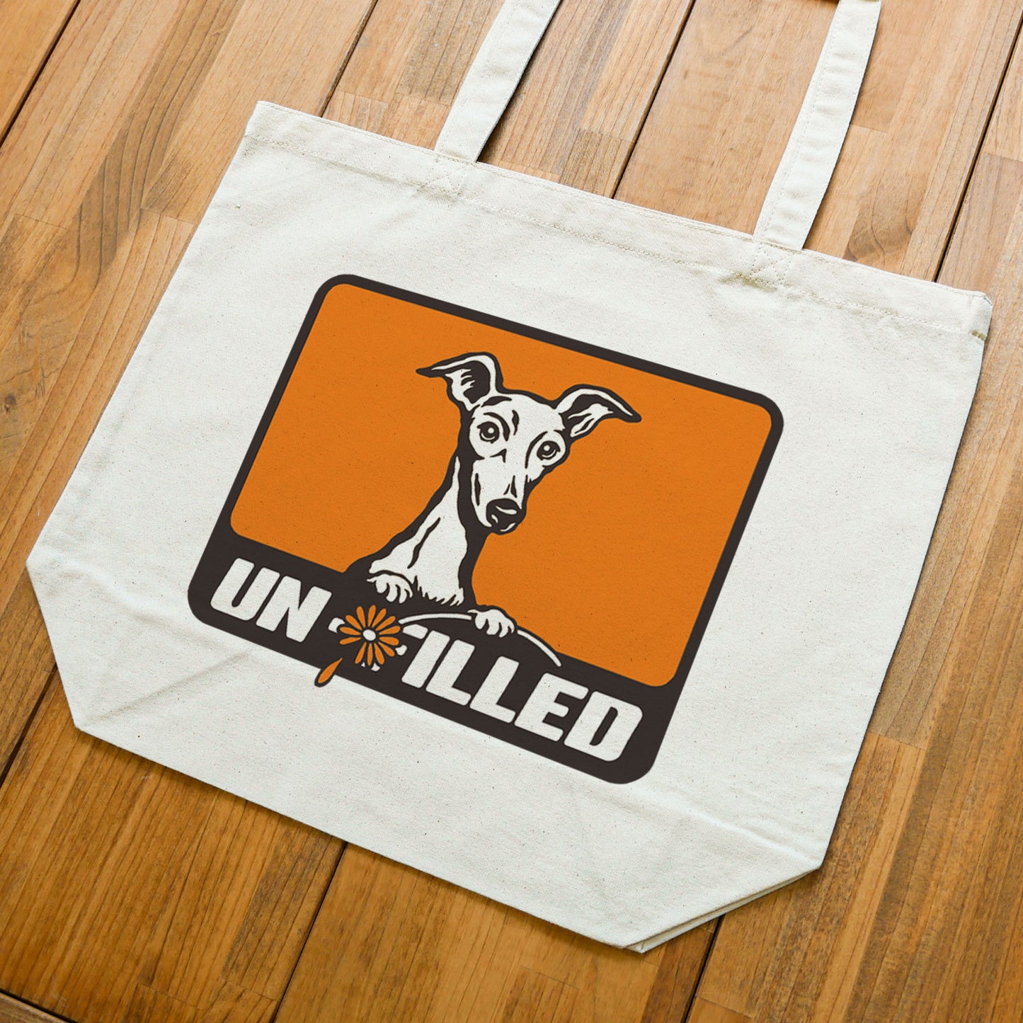 GERBERA DOG BOX LOGO TOTE BAG