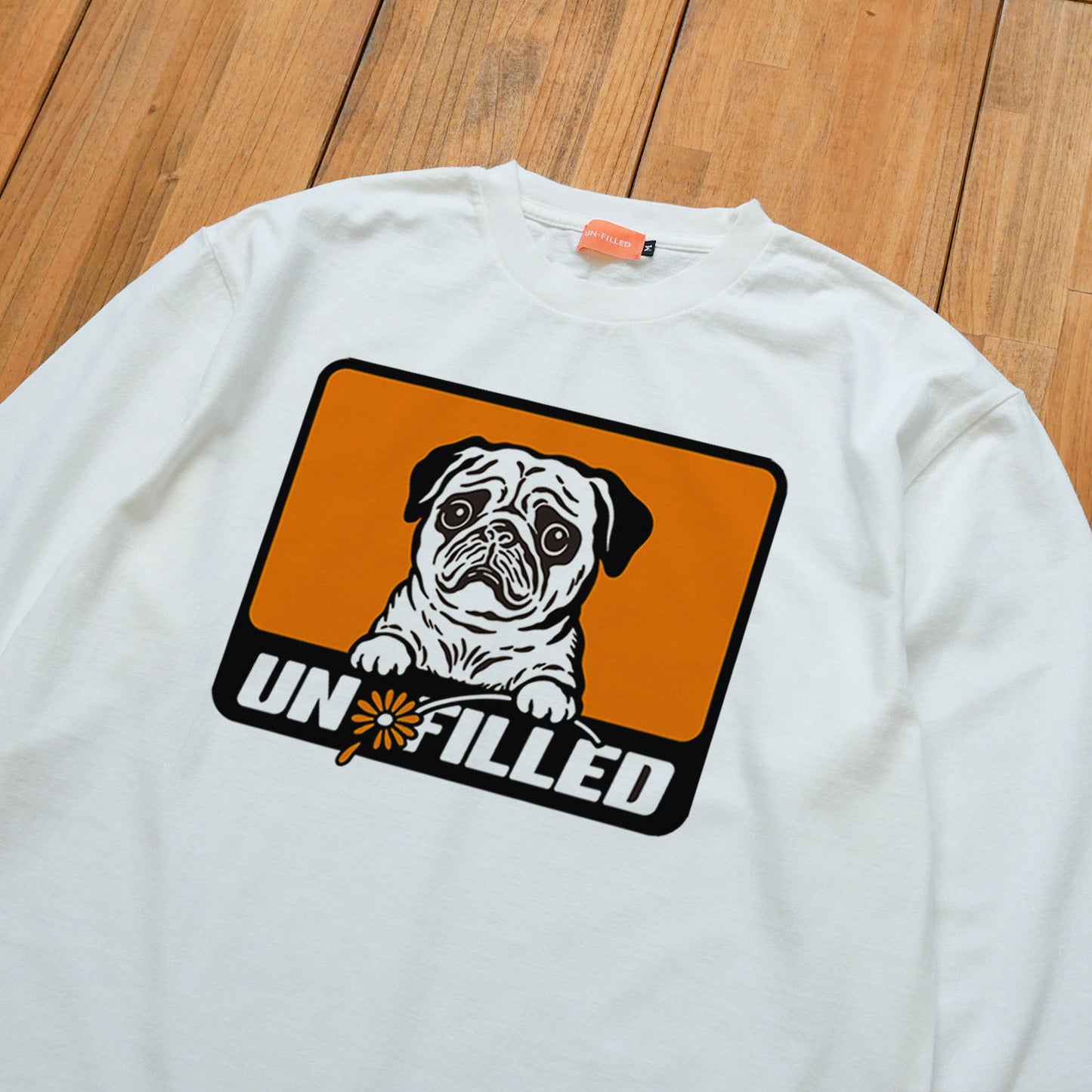 GERBERA DOG BOX LOGO LONGSLEEVE T-SHIRT