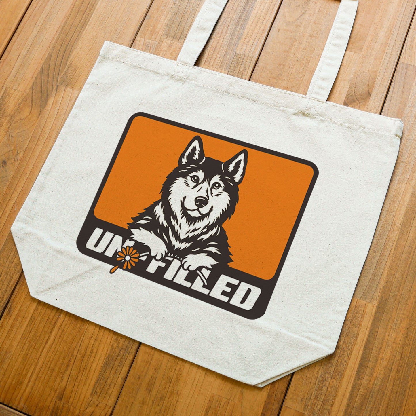 GERBERA DOG BOX LOGO TOTE BAG