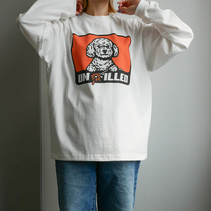 GERBERA DOG BOX LOGO LONGSLEEVE T-SHIRT
