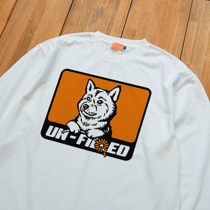 GERBERA DOG BOX LOGO LONGSLEEVE T-SHIRT