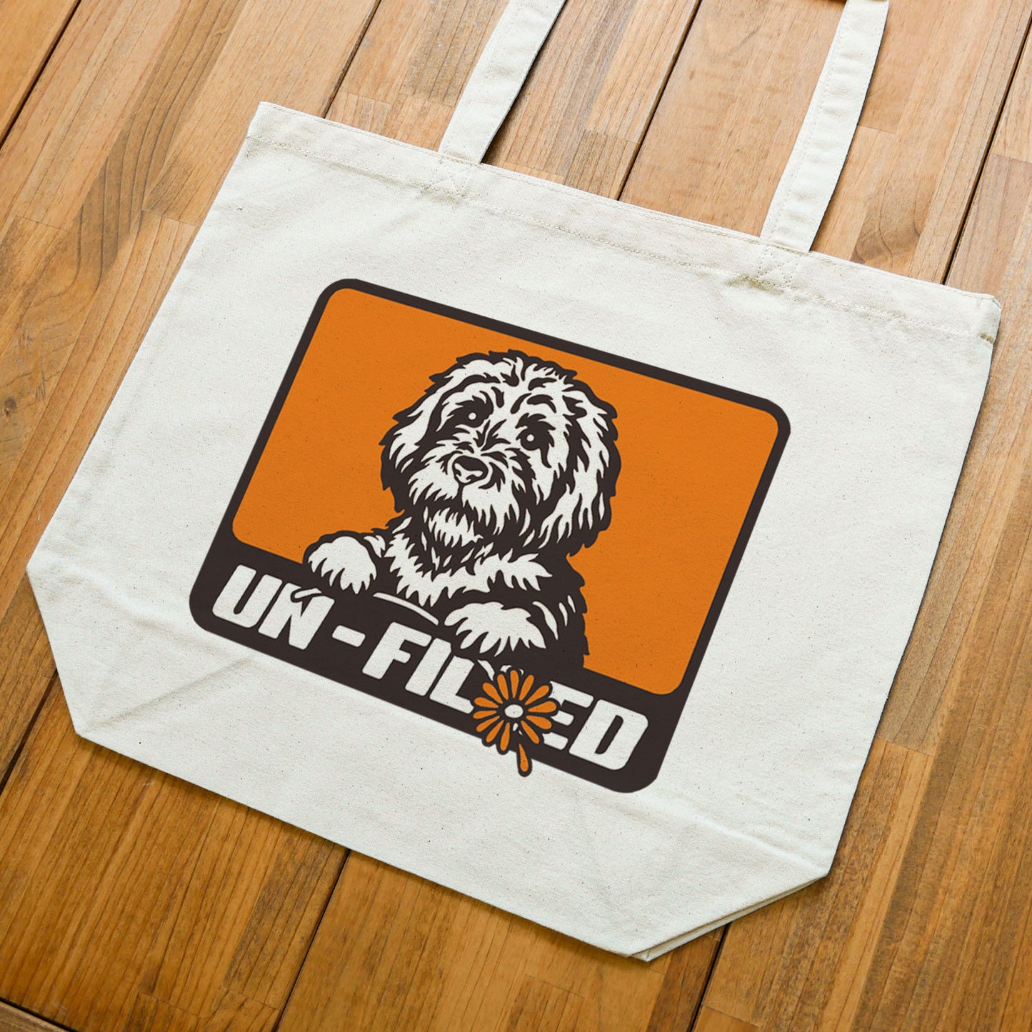 GERBERA DOG BOX LOGO TOTE BAG
