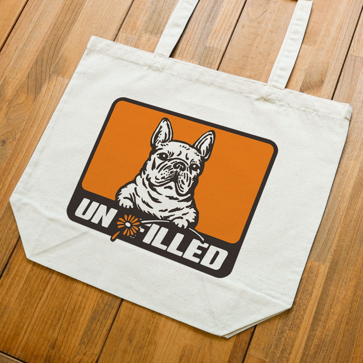 GERBERA DOG BOX LOGO TOTE BAG