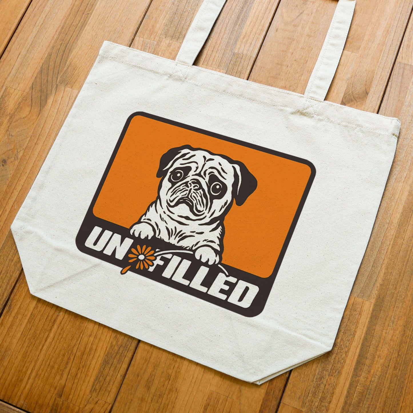 GERBERA DOG BOX LOGO TOTE BAG